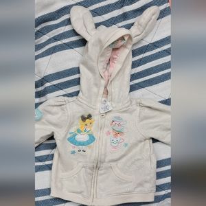 Alice in wonderland zip up